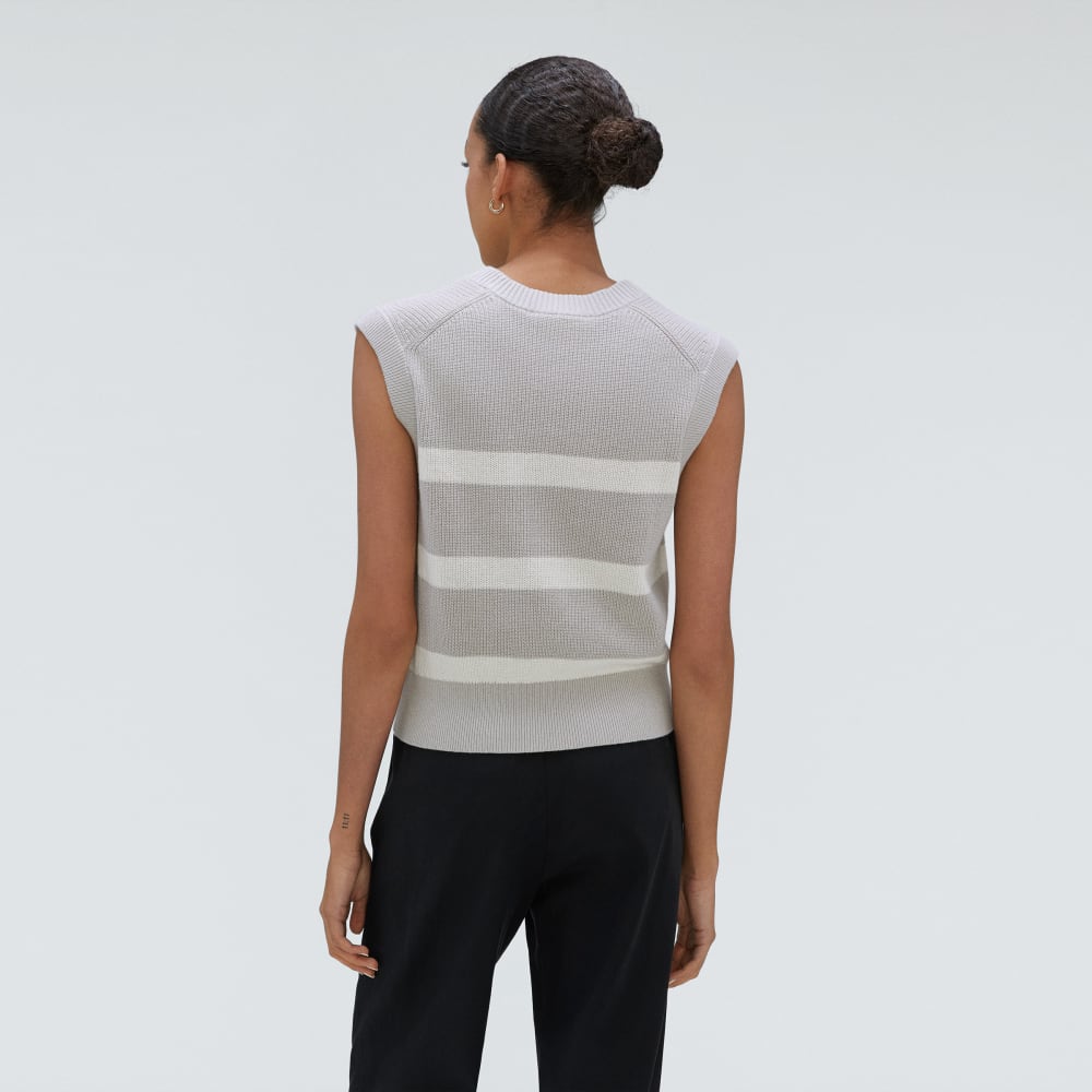 The Cotton Summer Sweater Tank | Moonlight Cloud / Canvas