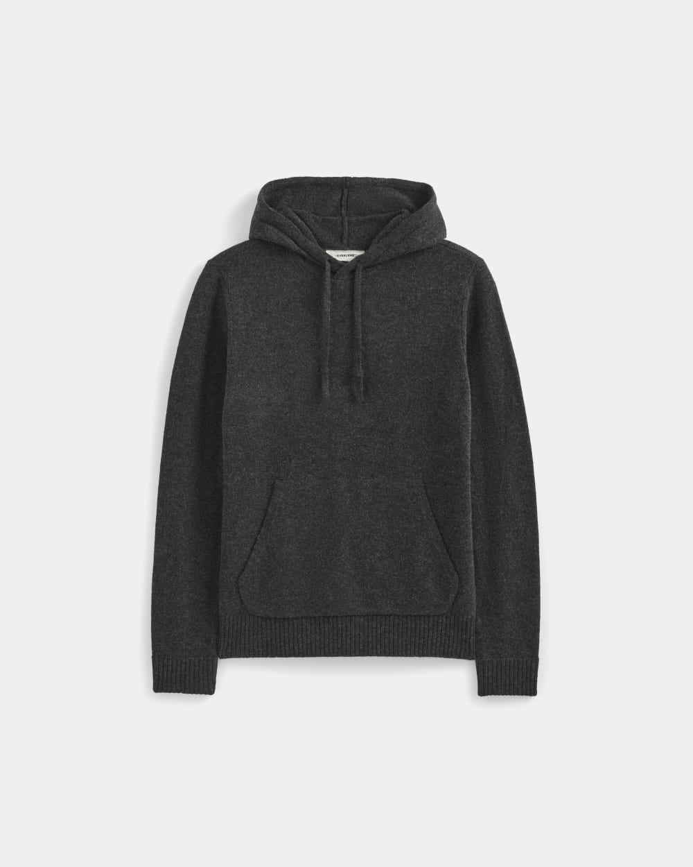 The Felted Merino Hoodie | Charcoal