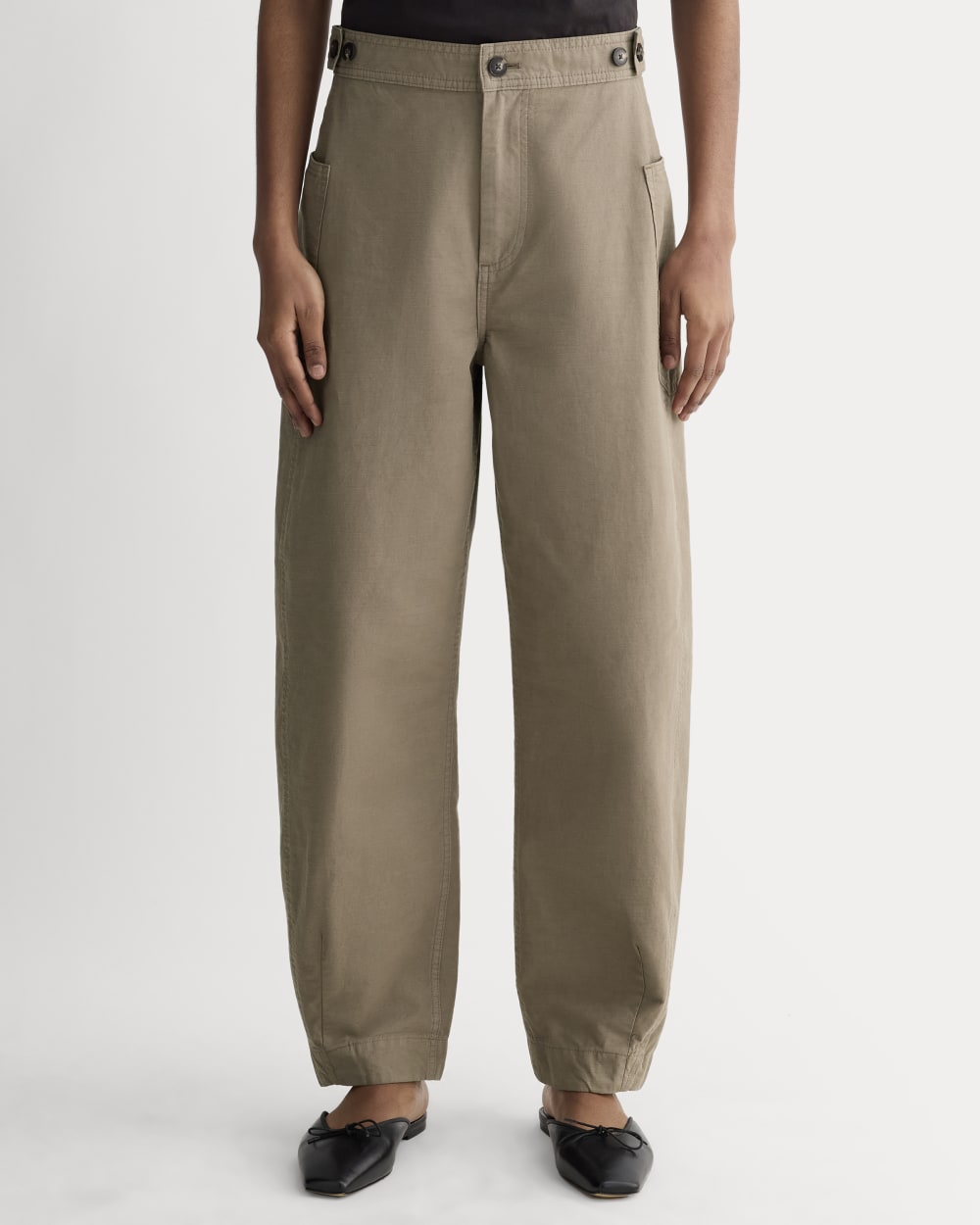 The Fatigue Barrel Pant | Taupe