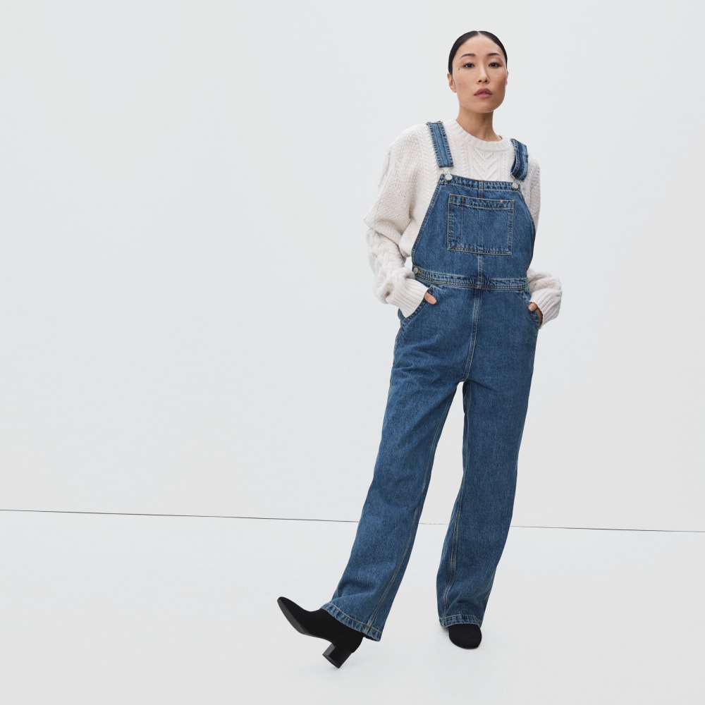 The Denim Overalls | Medium Indigo
