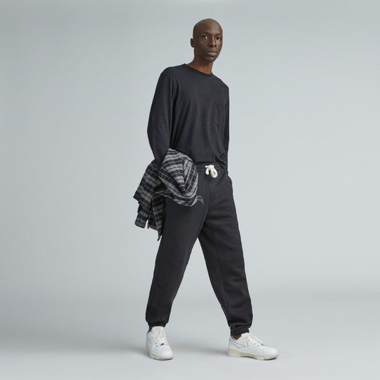 The ReTrack Sweatpant | Black
