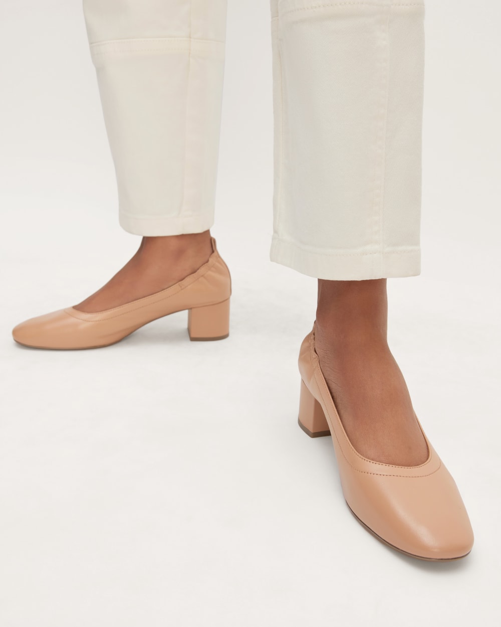 The Day Heel | Blush Tan