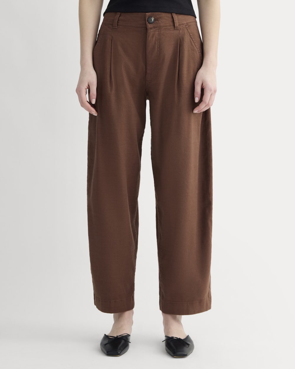 The Everywhere Pant in Stretch Linen | Cedarwood
