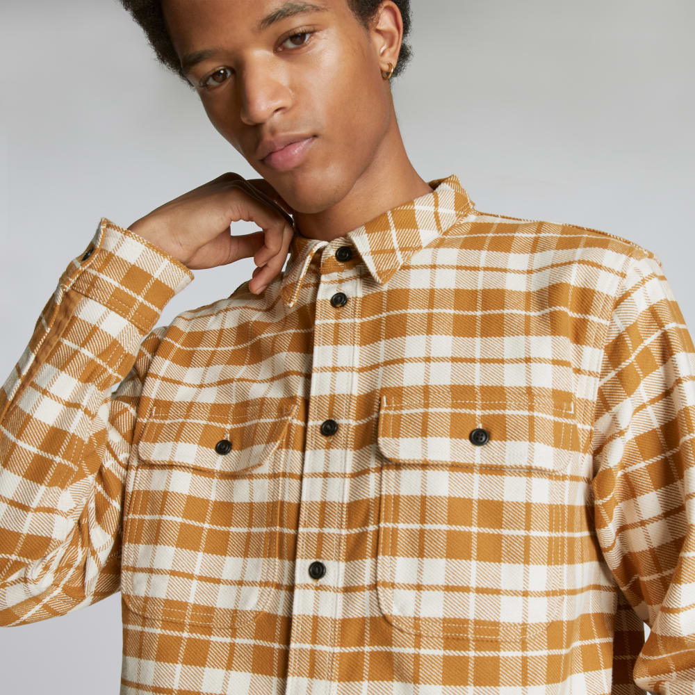 The Heavyweight Overshirt | Uniform | Golden Brown / Parchment