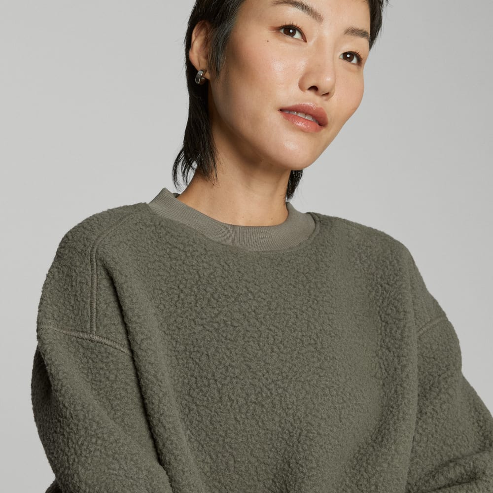 The ReNew Teddy Oversized Crew | Kalamata