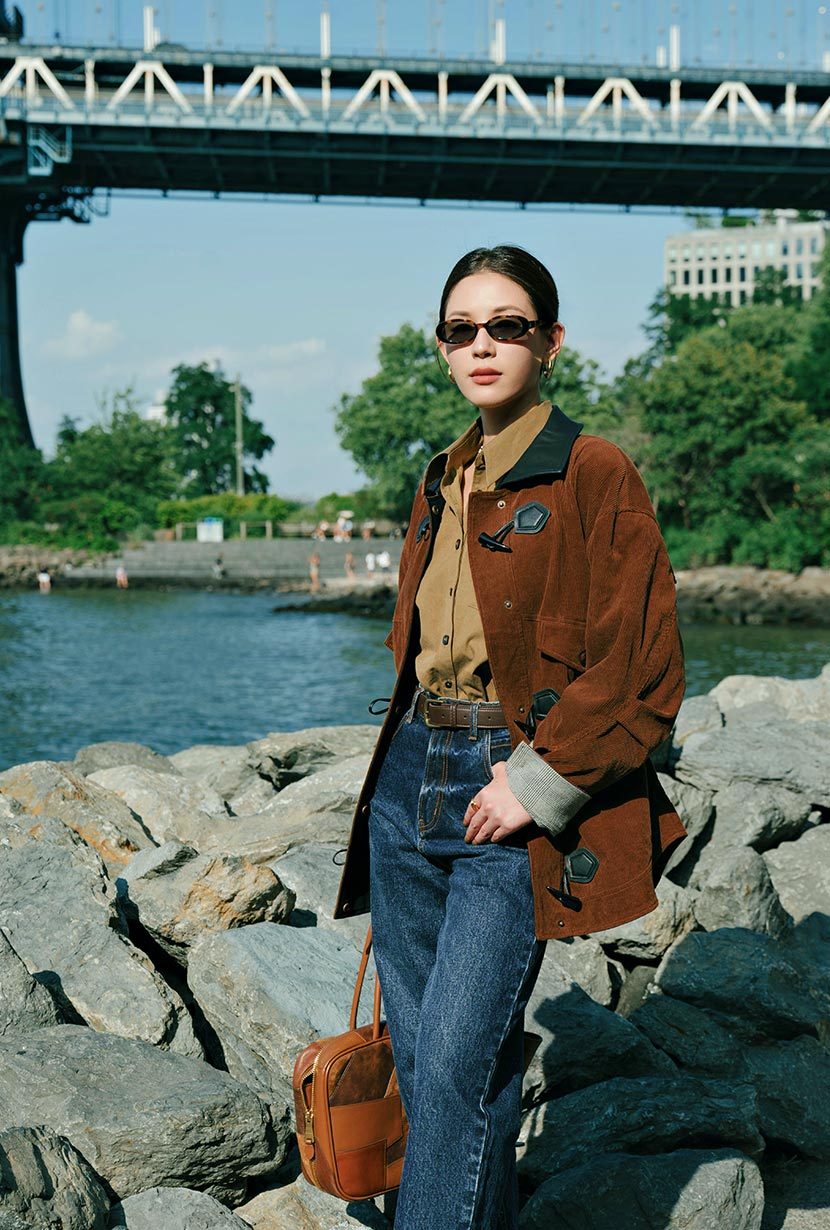 Bryce Corduroy Barn Jacket - Sepia