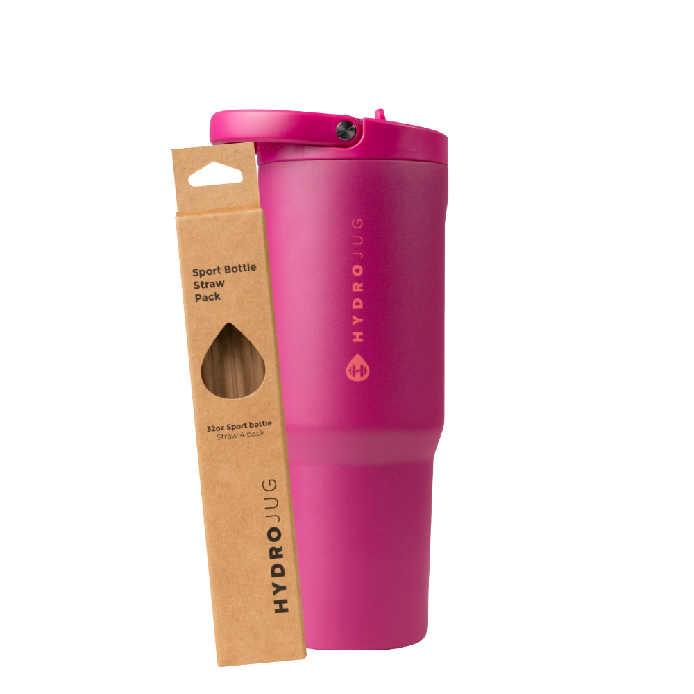 Harvest Berry Sport 32oz + Replacement Straw Pack