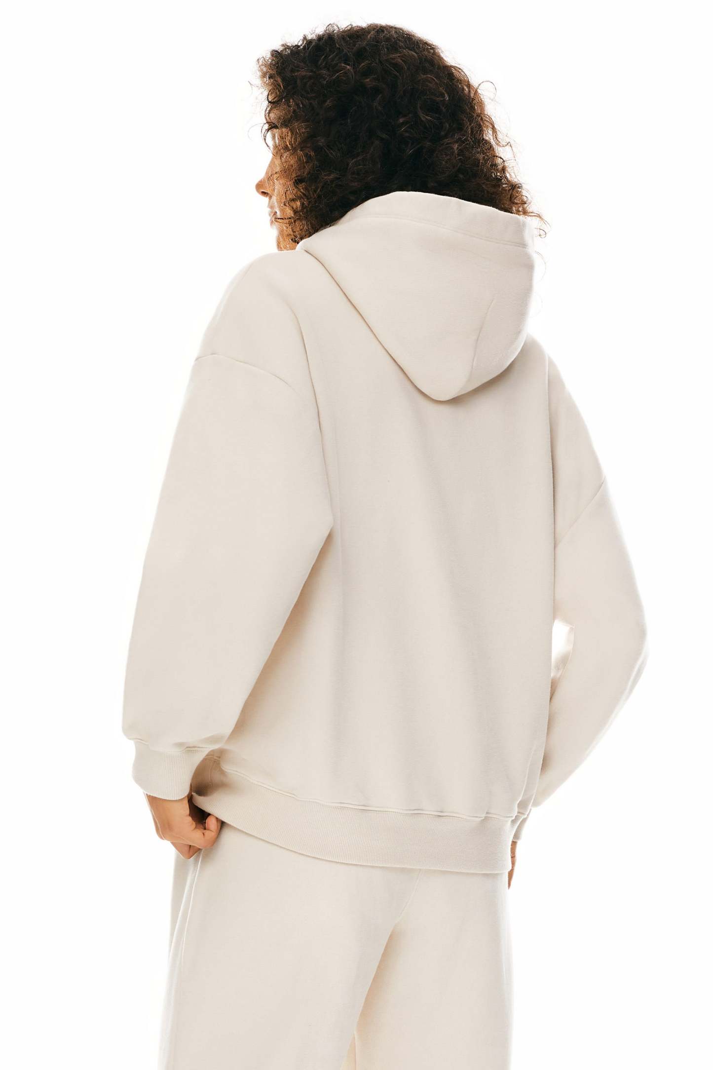 Fleece Hoodie Sweatshirt Long Sleeve Oversized