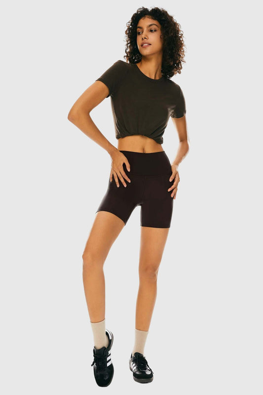 5 High-Rise Yoga Shorts