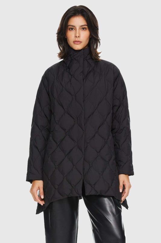 Lightweight Long-Sleeve Down Puffer Jacket