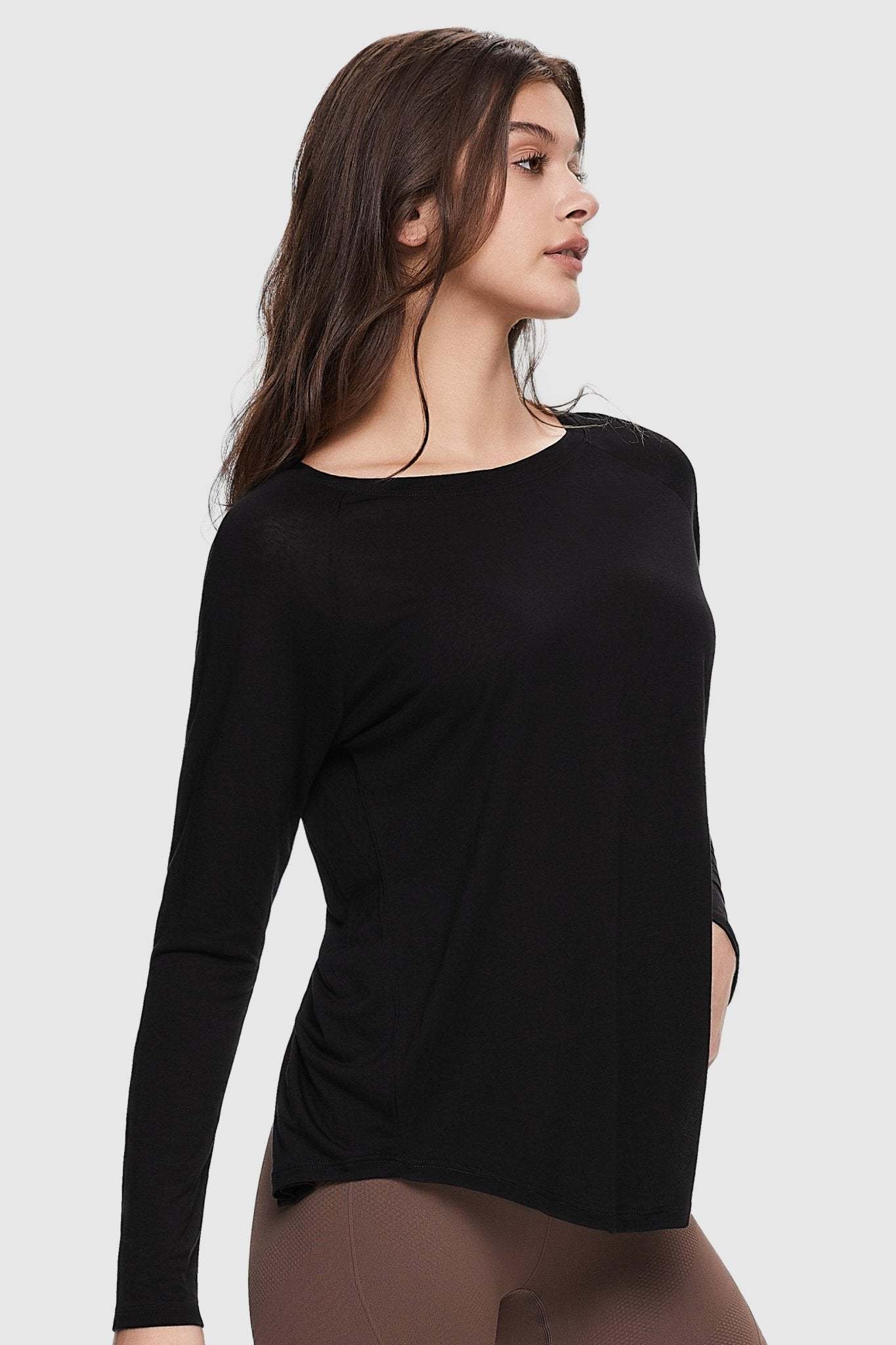 Workout Long Sleeve Tops Lightweight - UV Protection