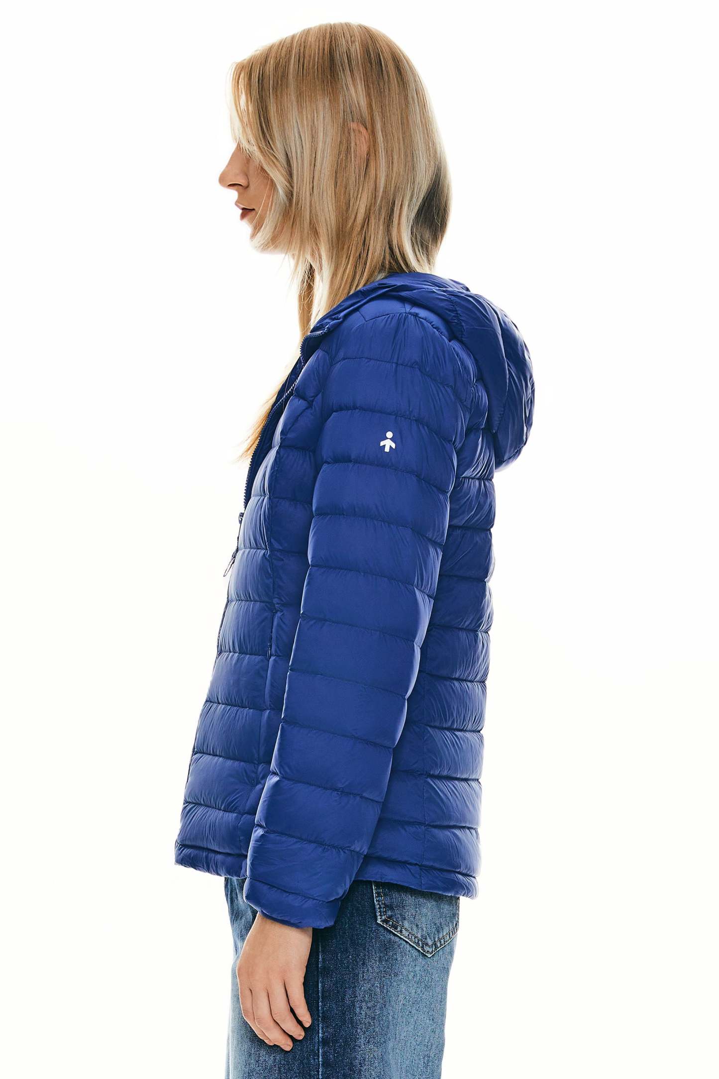 Lightweight Packable Down Jacket with Stand Collar with hood