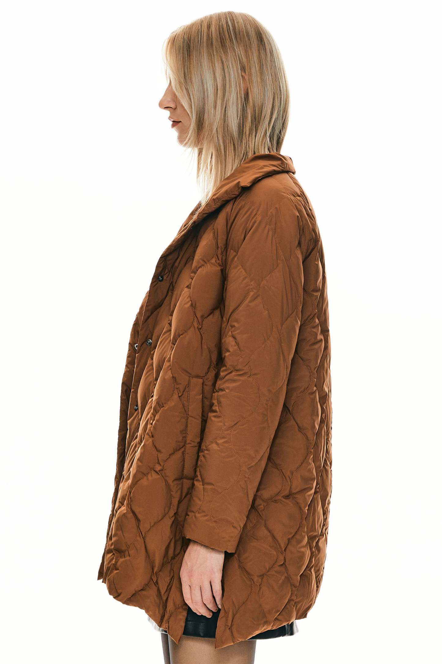 Lightweight Long-Sleeve Down Puffer Jacket