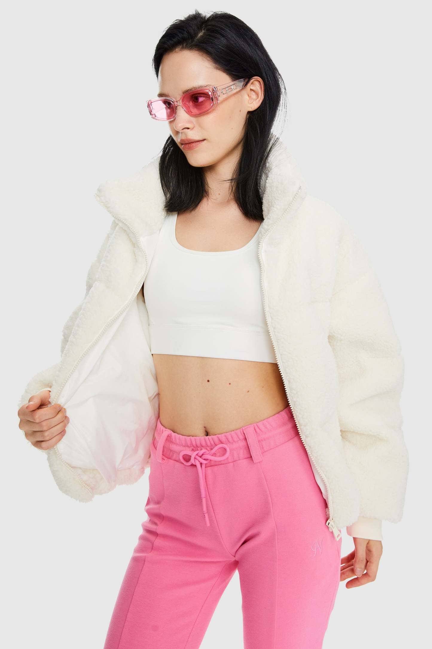 Puff-O® Earthugger Fleece Cropped Jacket