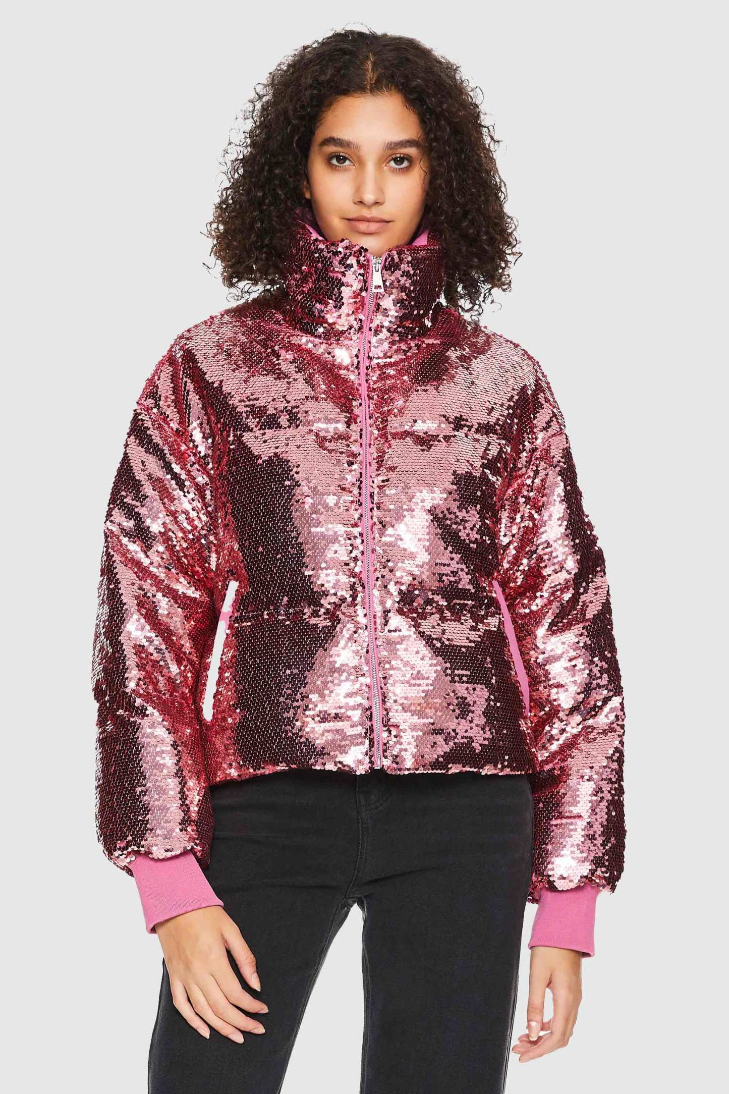 Puff-O® O-Lab Disco Sequin Down Jacket