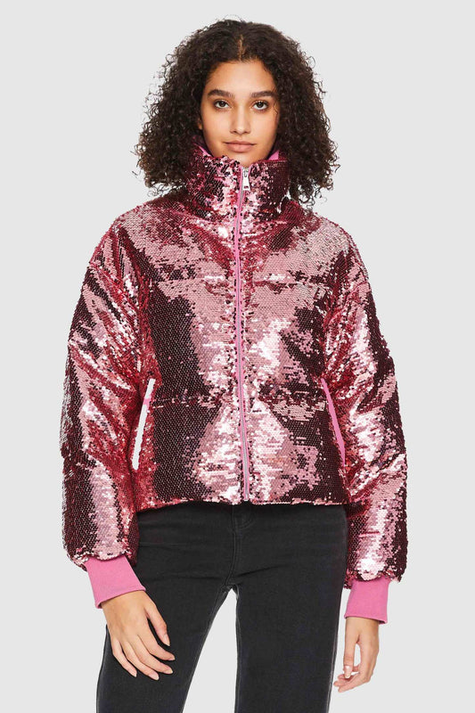 Puff-O® O-Lab Disco Sequin Down Jacket