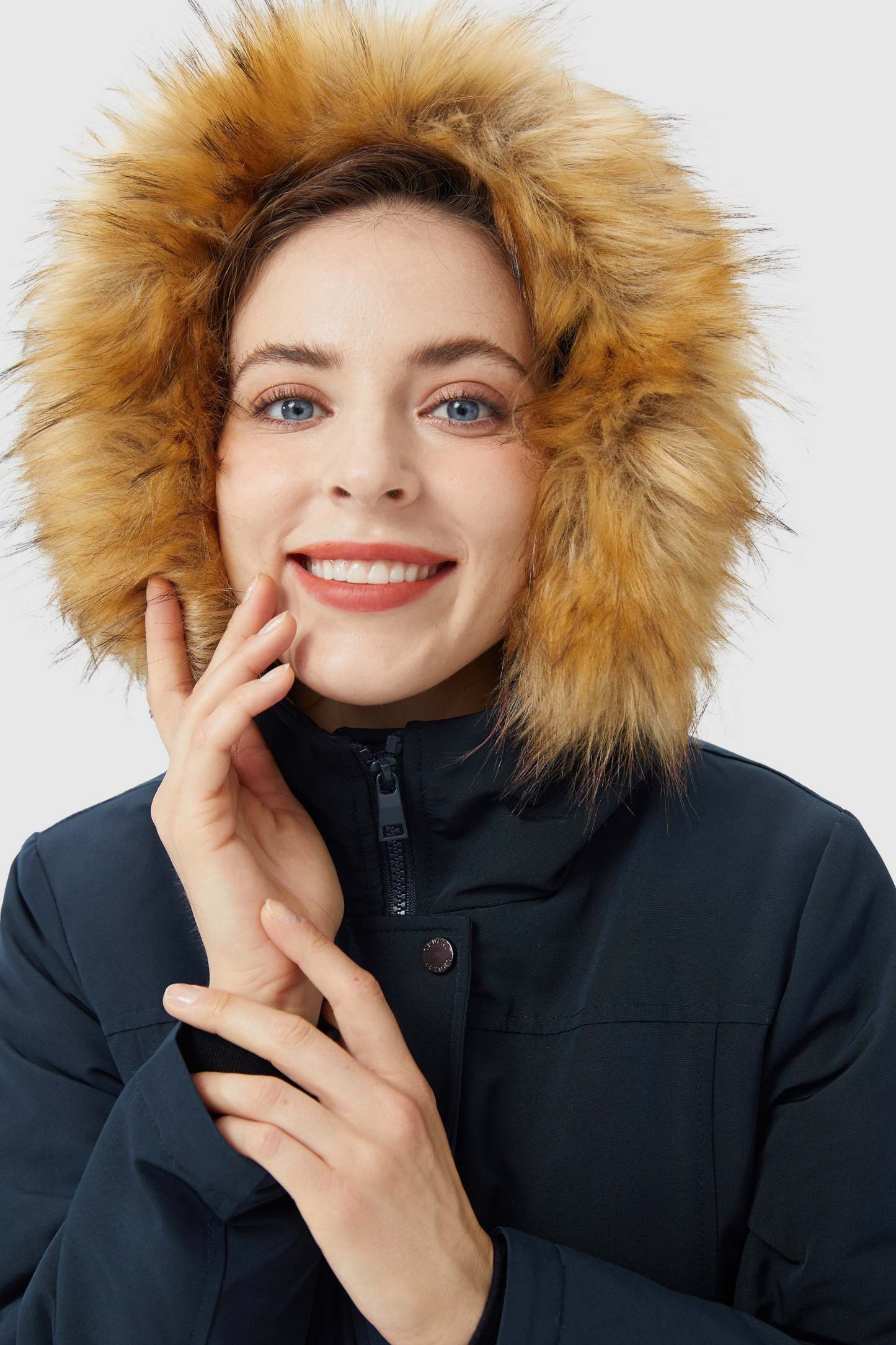 Thickened Fleece Lined Parka Jacket