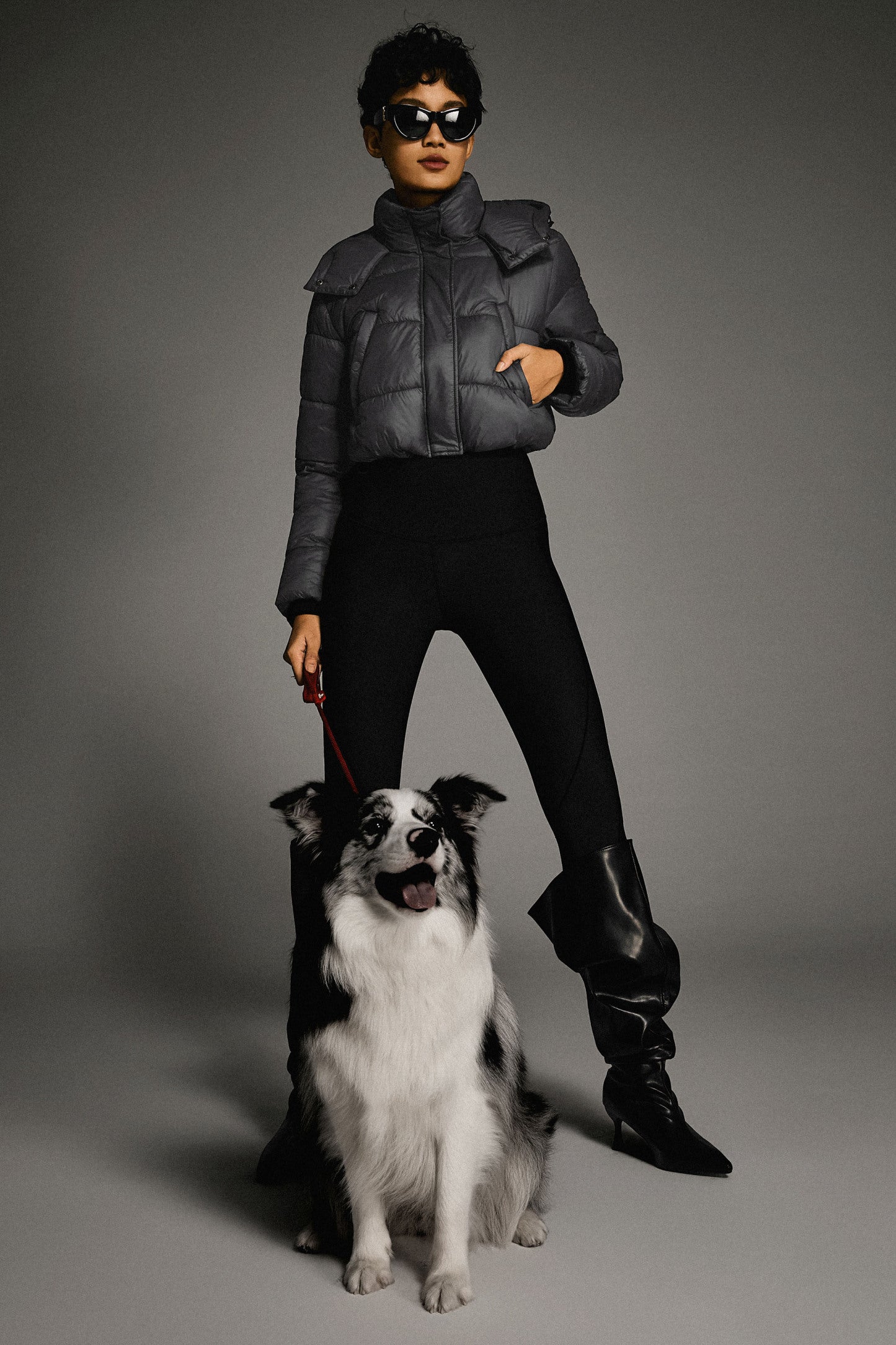 Urban Essential Cropped Lyrella Puffer Jacket