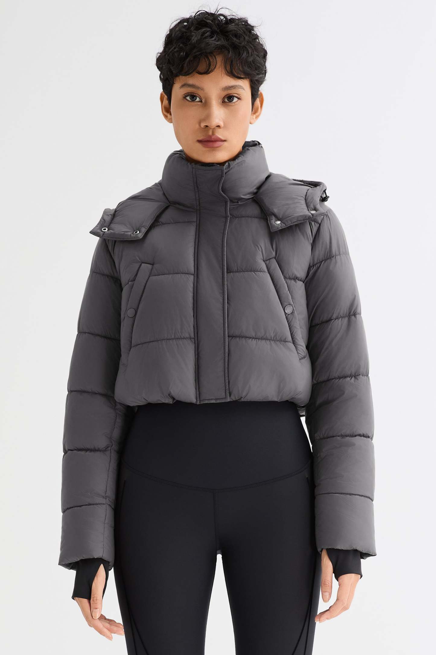 Urban Essential Cropped Lyrella Puffer Jacket