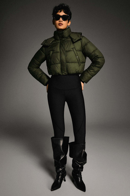 Urban Essential Cropped Lyrella Puffer Jacket