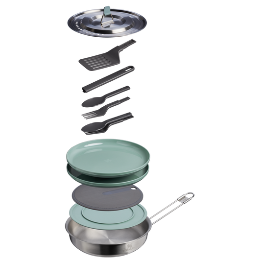 The Wildfare Core Fry Pan Cookset 12-piece set | 1 QT