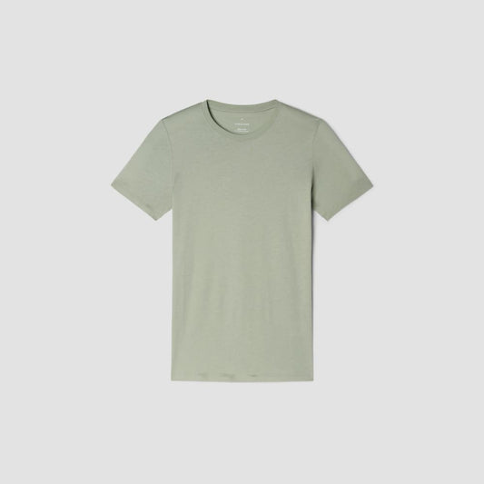 The Organic Cotton Crew Tee | Seagrass