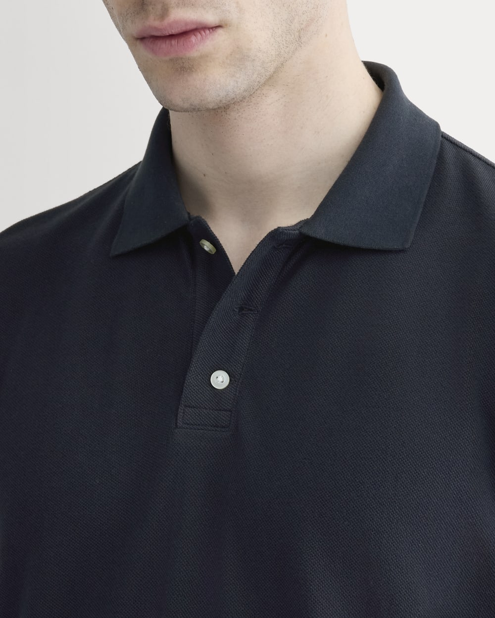 The Pique Polo | Deep Navy