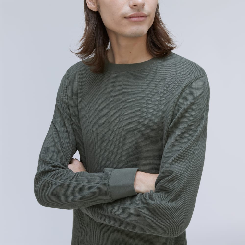 The Waffle Long-Sleeve Crew Tee | Kambaba