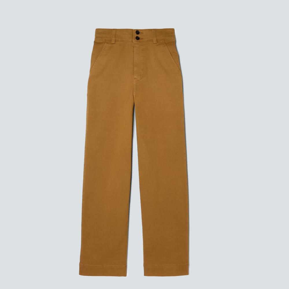 The Organic Wide-Leg Pant | Tapenade