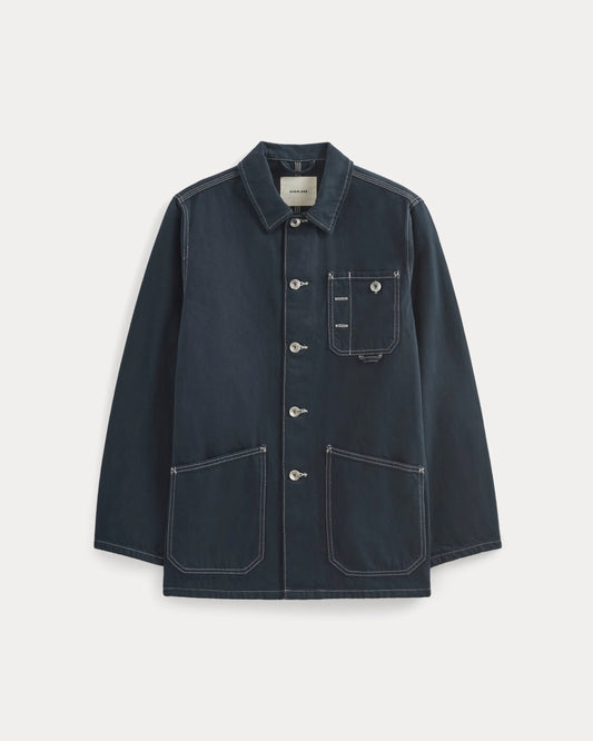 The Denim Chore Jacket | Garment-Dyed Navy