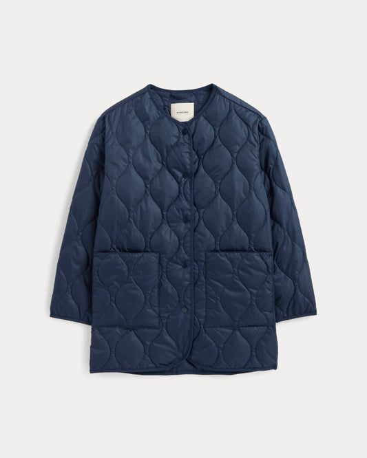 The Quilted Liner | Navy