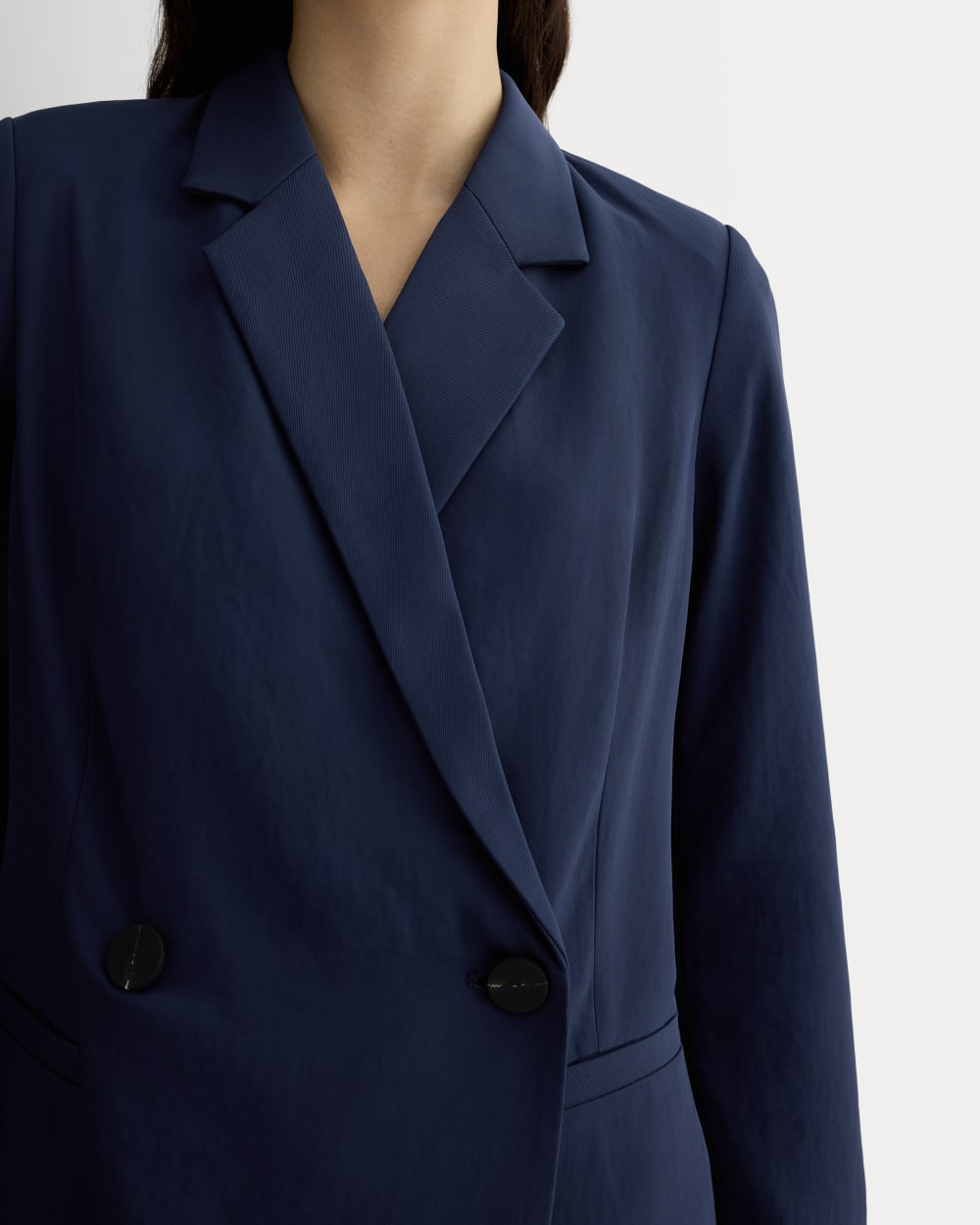 The Drapey Blazer | Navy