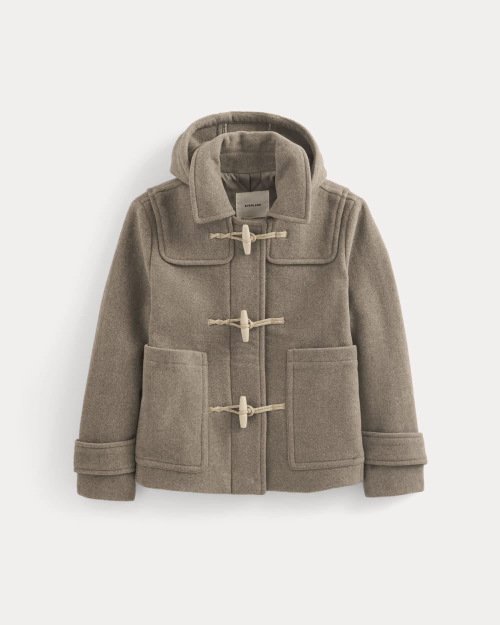 The ReWool Duffle Coat | Heather Taupe