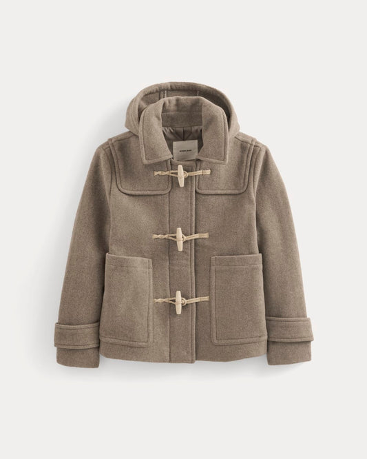 The ReWool Duffle Coat | Heather Taupe