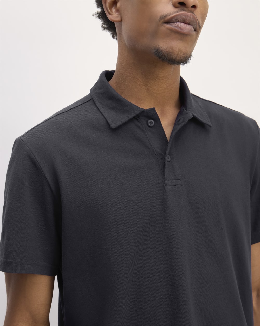 The Premium Weight Short-Sleeve Polo | Deep Navy