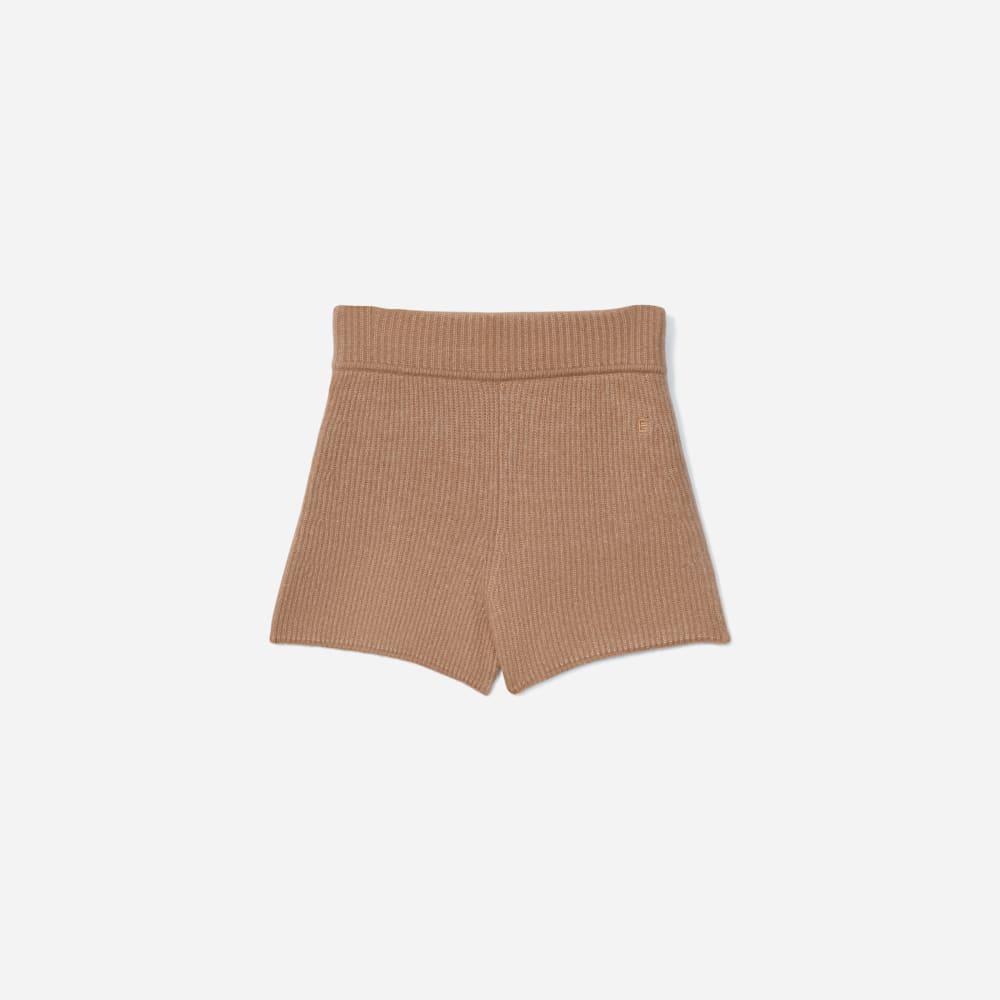 The Cozy-Stretch Short | Camel
