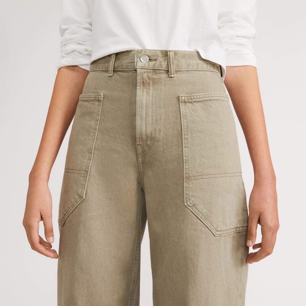 The Way-High® Gardener Cropped Jean |  Moss