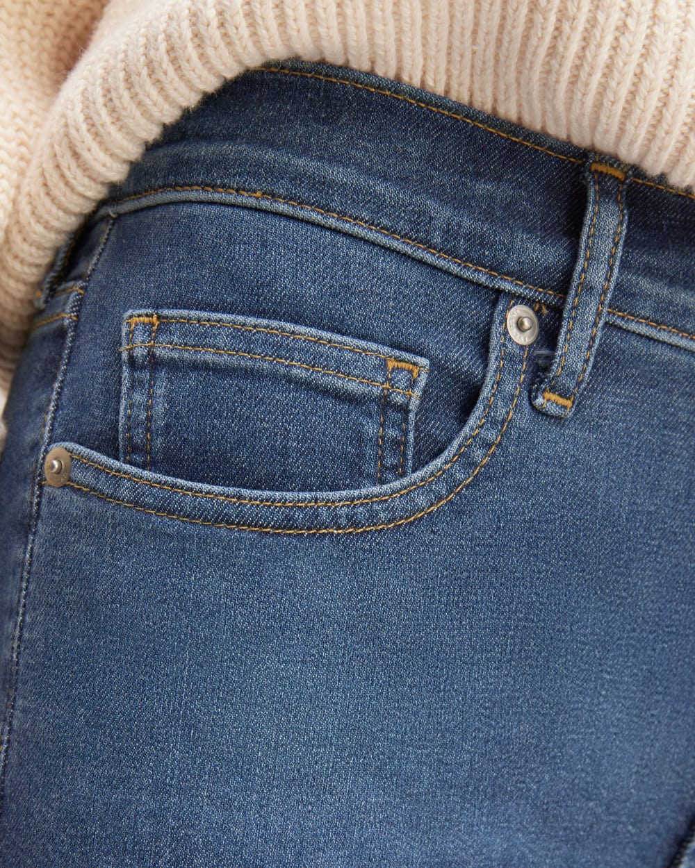 The Kick Bootcut Jean | Dark Indigo Blue