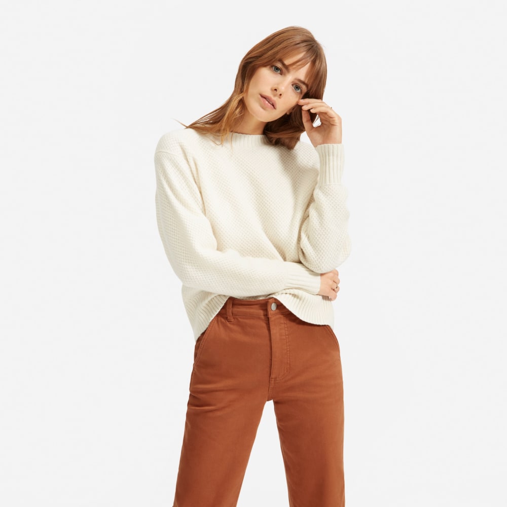The Straight-Leg Crop | Cocoa Brown | Regular