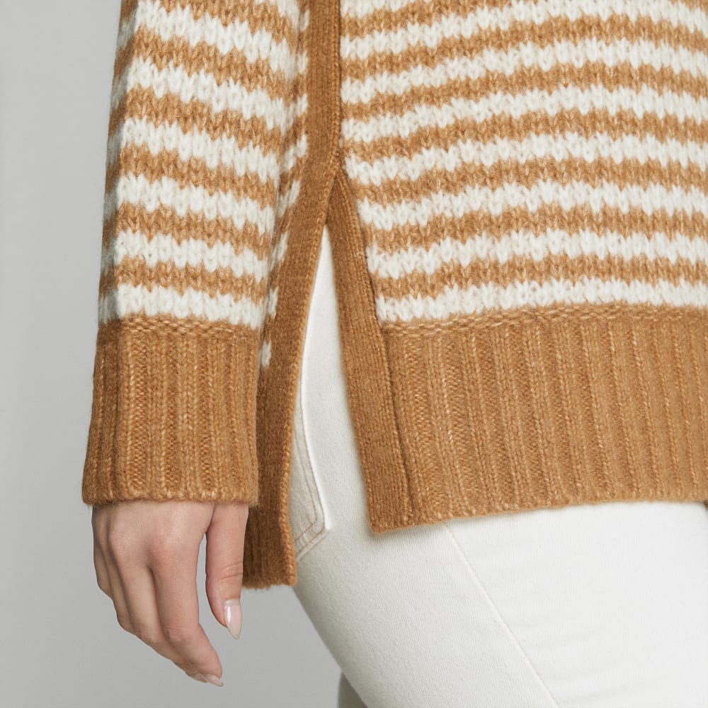 The Cloud Turtleneck | Ginger Root / Oat