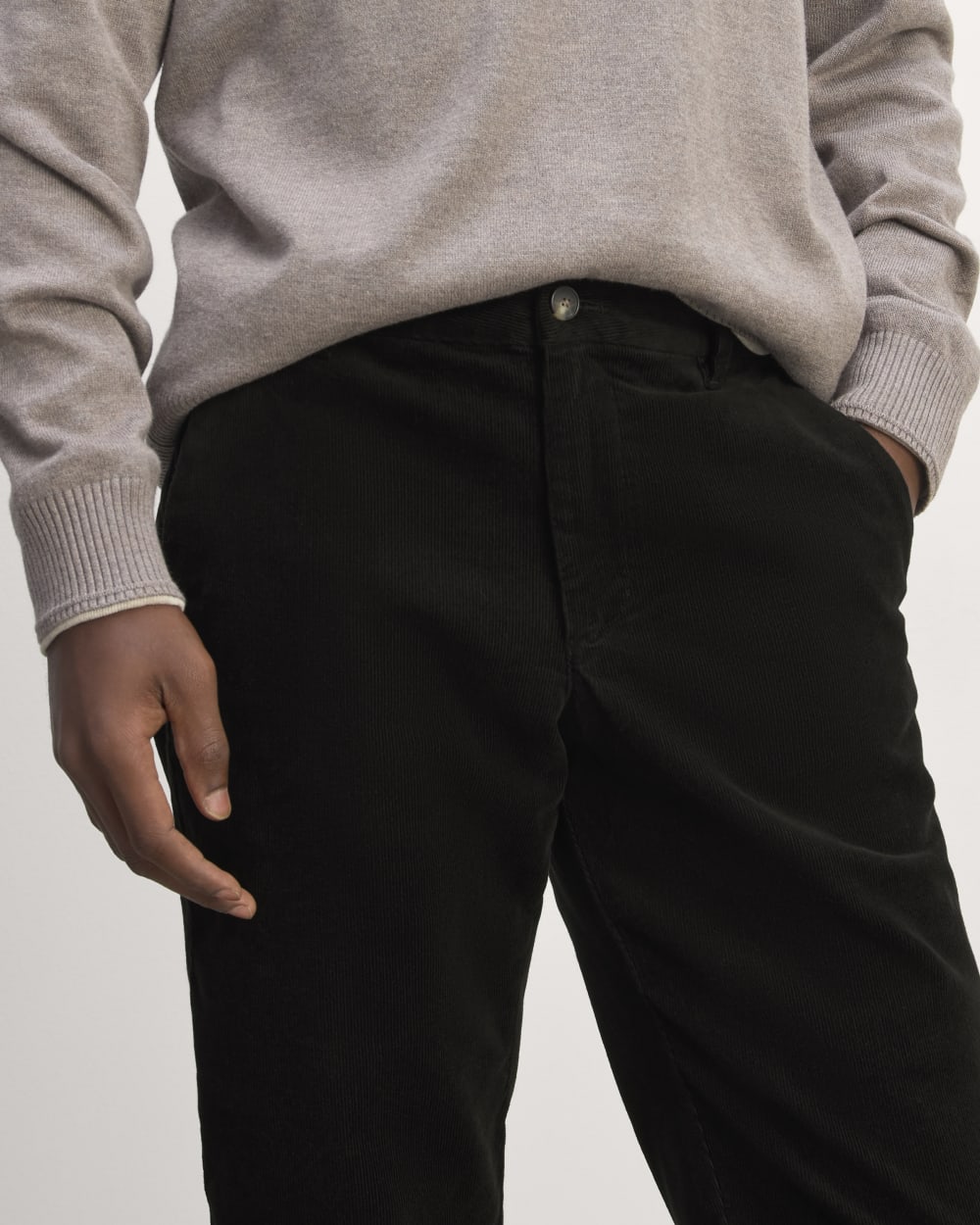 The Corduroy Trouser | Black