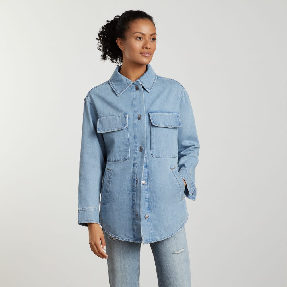 The Denim Shirt Jacket | Myrtle Sky