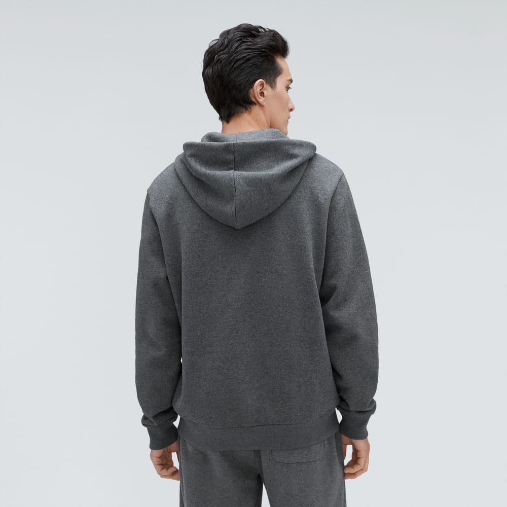 The Organic Track Full Zip | Dark Heather Grey