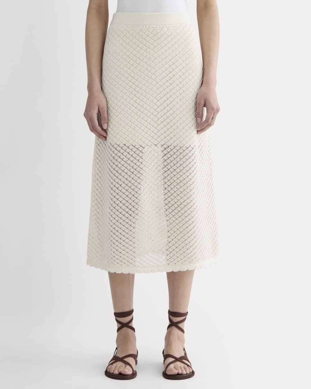 The Lace Knit Skirt | Birch