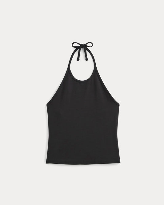 The Form Halter Top | Black