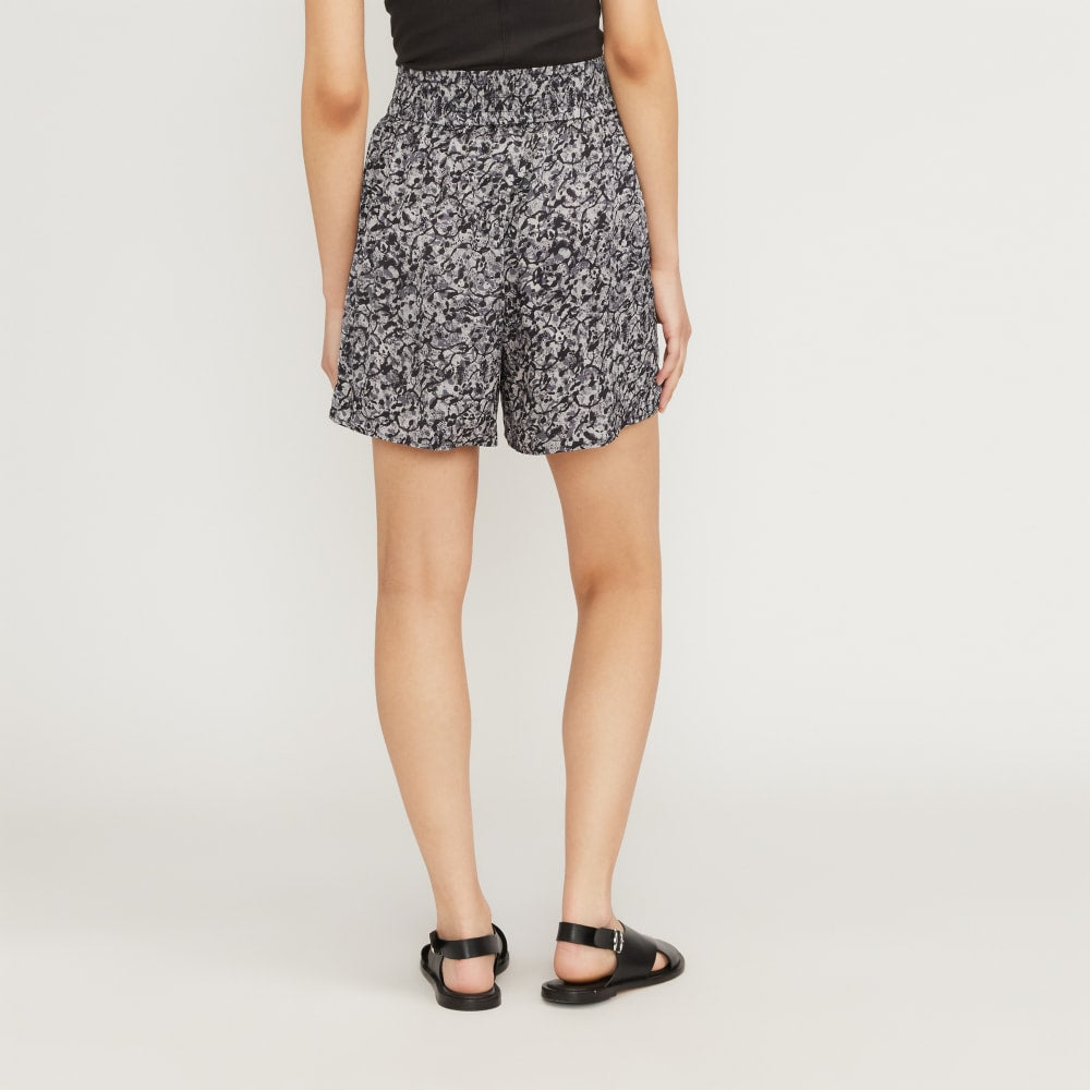 The Satin Pull-On Short | Splatter