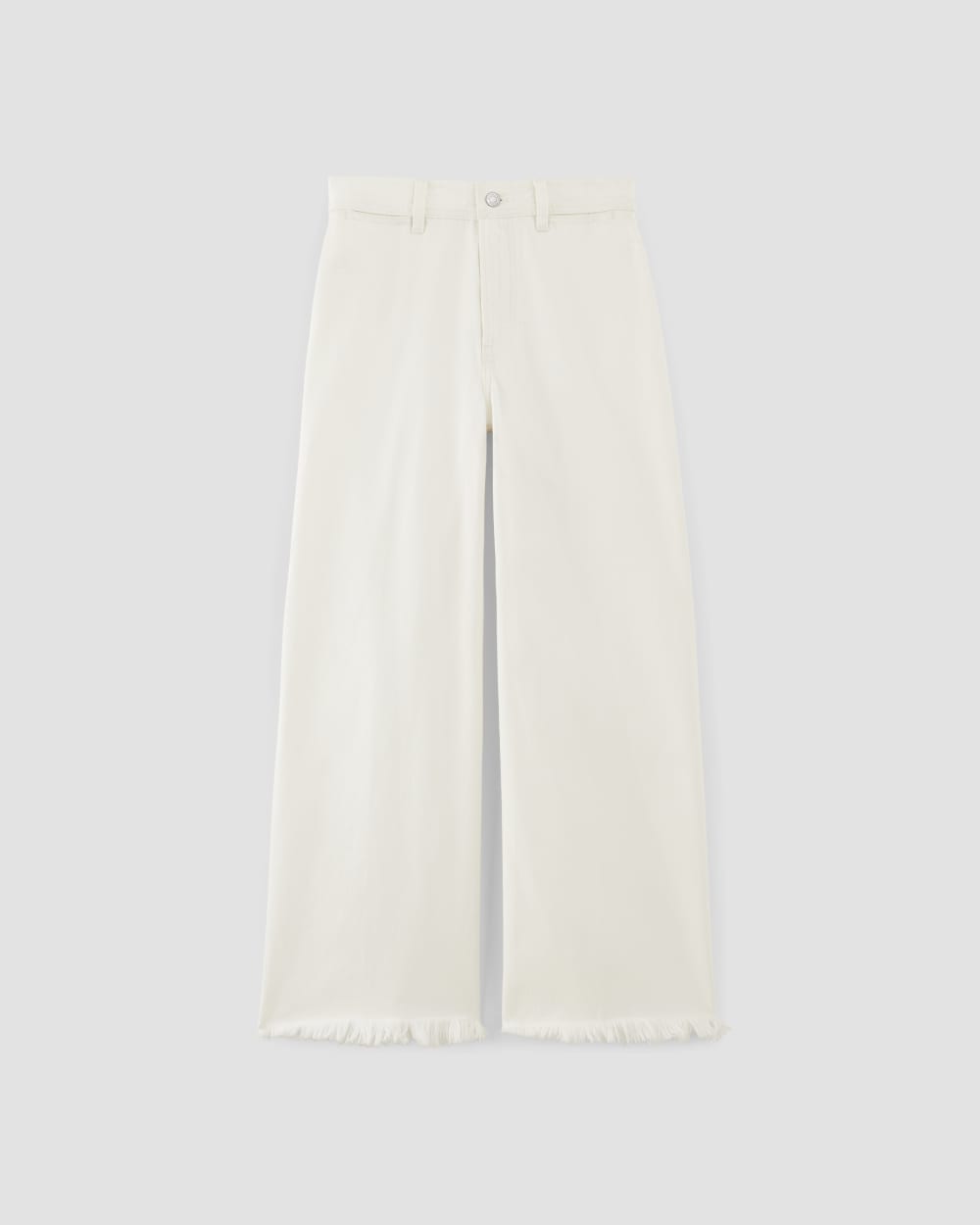 The Mariner Cropped Jean | Frayed Hem Bone