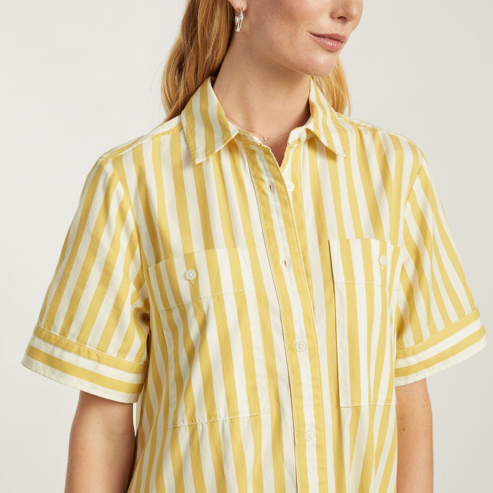 The Daytripper Dress | Cream Gold / Canvas