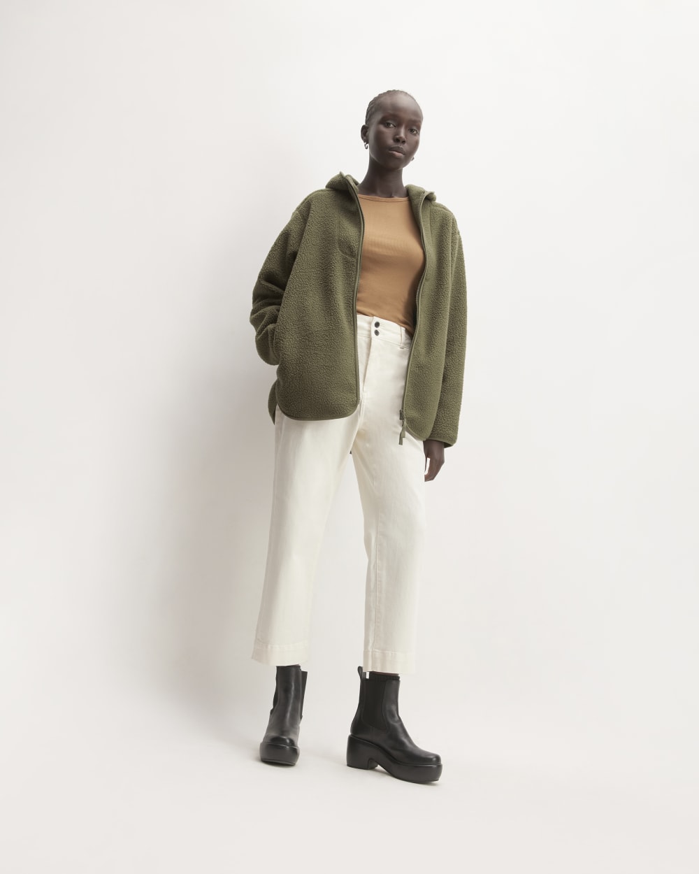 The ReNew Fleece Full-Zip Hoodie | Kalamata