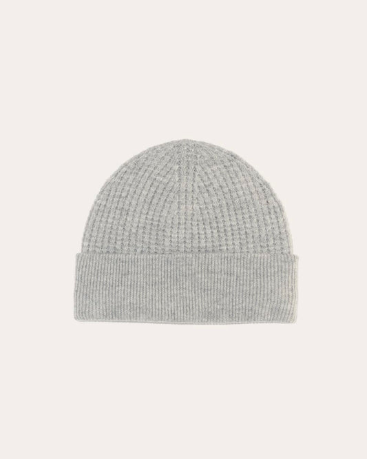 The Waffle Beanie | Heather Grey